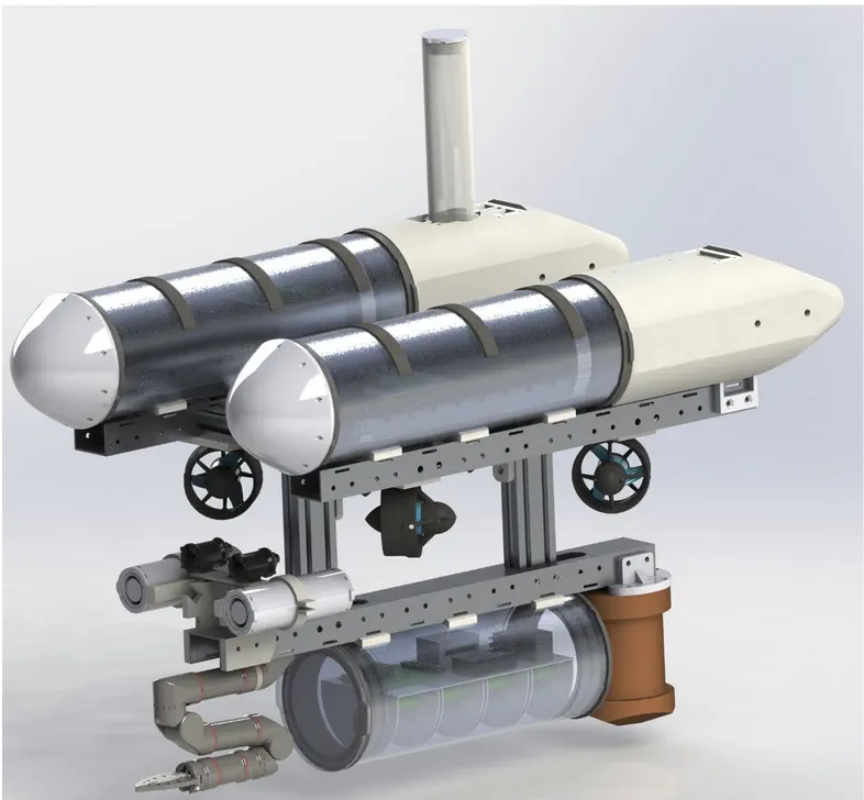 Mini Girona AUV prototype